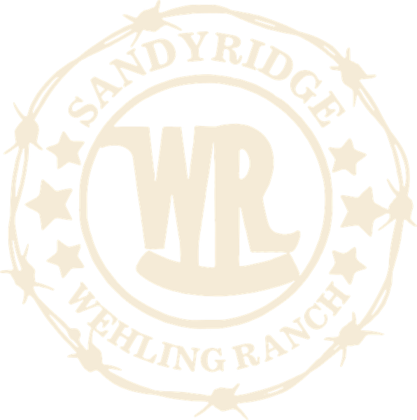 Sandyridge Wehling Ranch WR seal logo